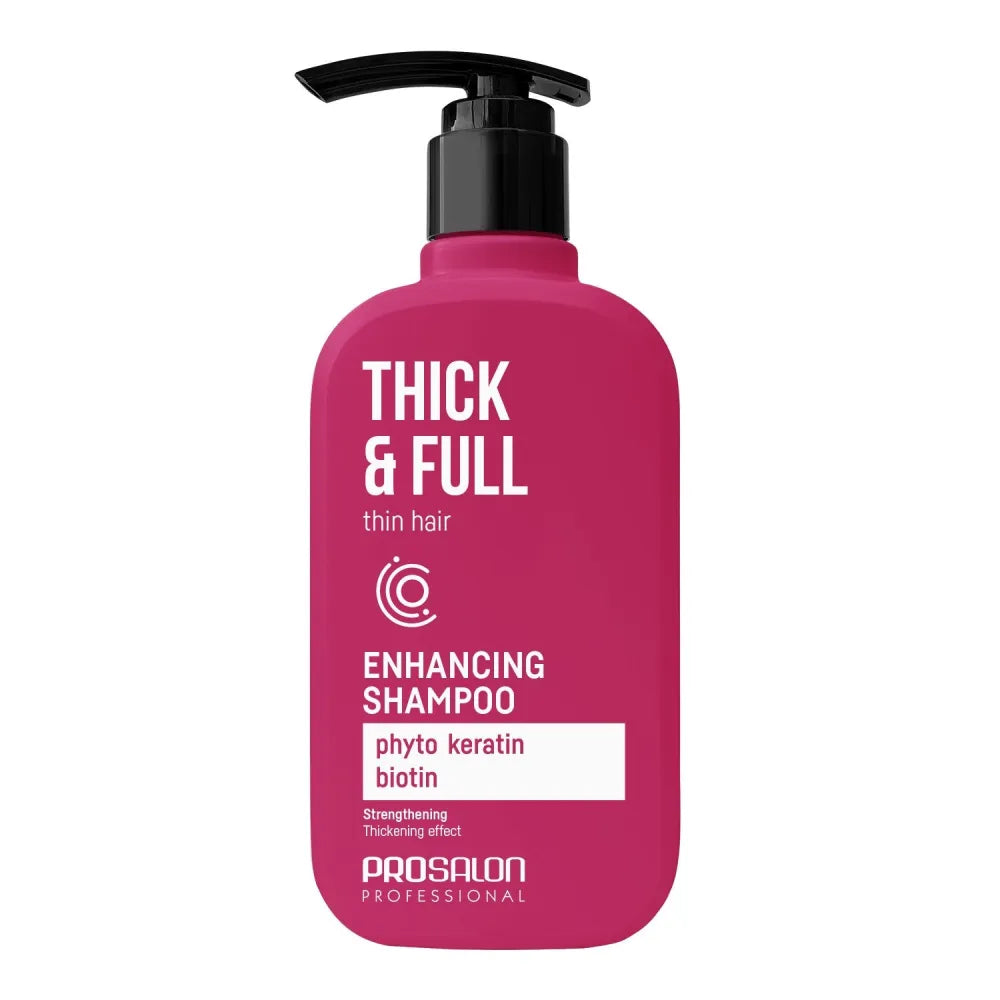 PROSALON Thick & Full Stiprinantis Šampūnas Plaukams 375 ml - Kosmetika