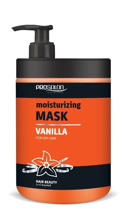 PROSALON Vanilės drėkinamoji plaukų kaukė 1000 ml - Kosmetika