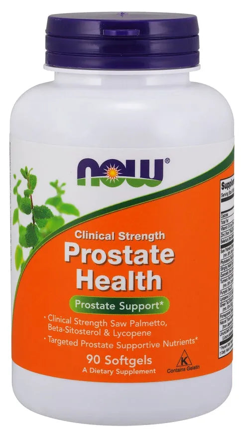 Prostate Health Clinical Strength - 90 softgels - NOW Foods - Papildai