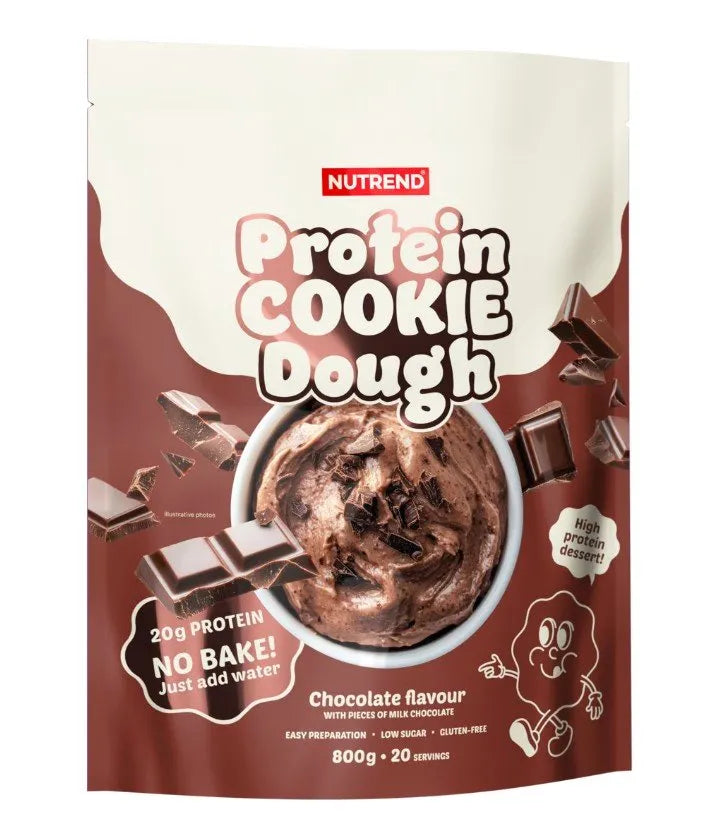 Protein Cookie Dough Chocolate - 800g - Nutrend - Maistas