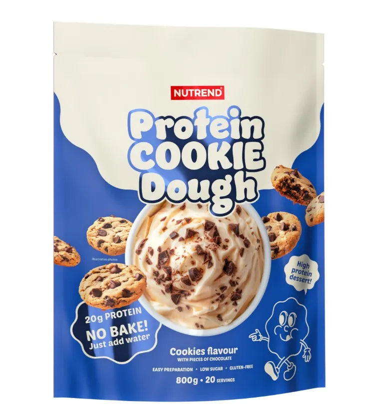 Protein Cookie Dough Cookies - 800g - Nutrend - Maistas