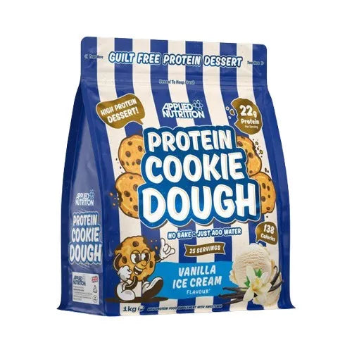Protein Cookie Dough Dessert Vanilla Ice Cream - 1000g - Applied Nutrition - Sporto papildai