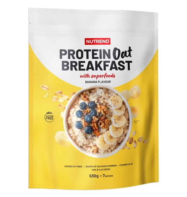 Protein Oat Breakfast Banana - 630g - Nutrend - Sporto papildai