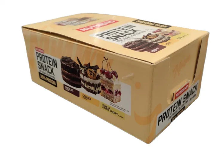 Protein Snack Bar Vanilla & Sour Cherry - 30 x 40g - Nutrend - Maistas