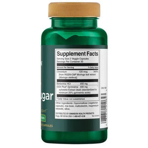 Pure Blood Sugar - Gliukozės kontrolei - N60 - Swanson - Papildai