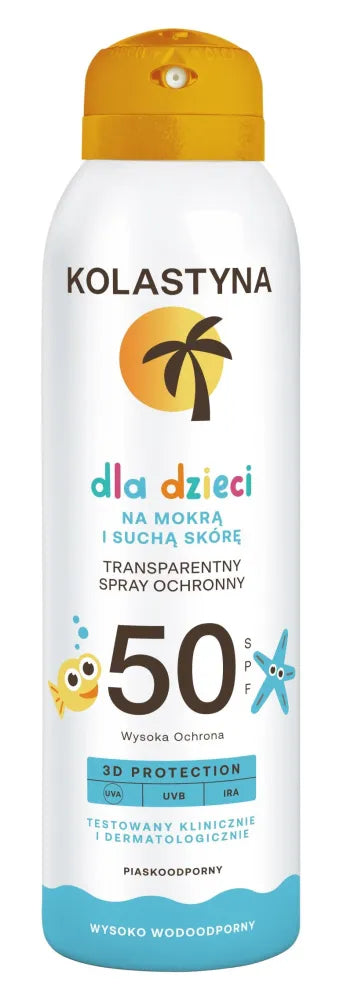 Purškiklis sausam/šlapiam vaikams SPF50 150ml naujas - Kosmetika