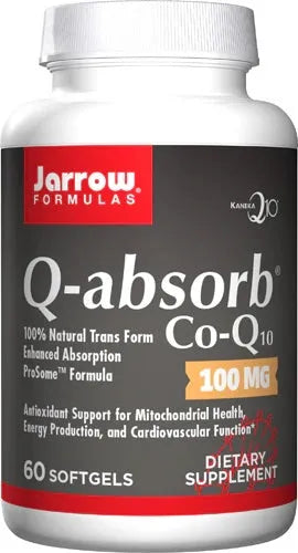 Q-absorb 100mg - 60 softgels - Jarrow Formulas - Papildai