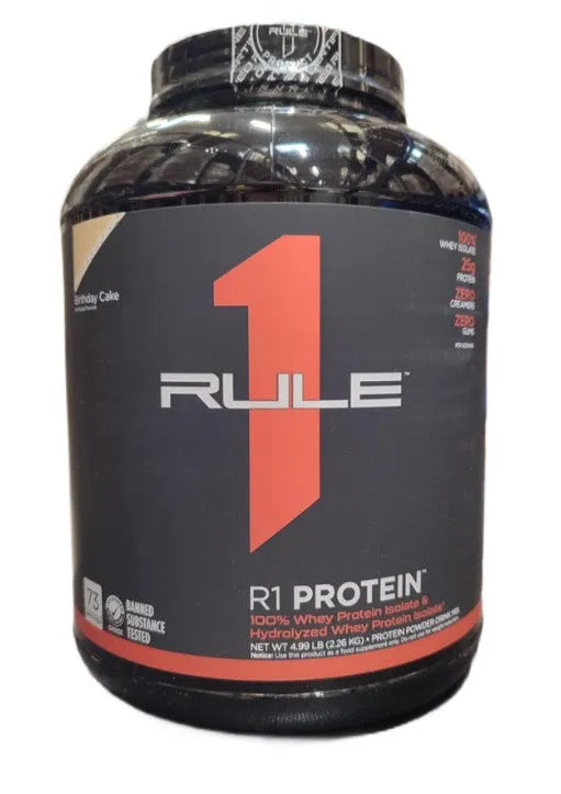R1 Protein Birthday Cake - 2260g - Rule One - Sporto papildai