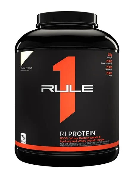 R1 Protein Vanilla Creme - 2280g - Rule One - Sporto papildai