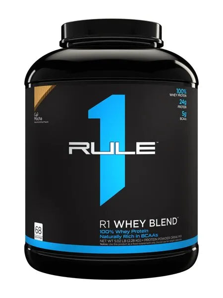 R1 Whey Blend Cafe Mocha - 2280g - Rule One - Sporto papildai