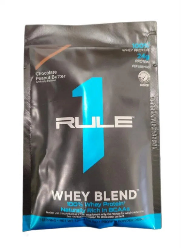 R1 Whey Blend Chocolate Peanut Butter - 35.5g (1 serving) - Rule One - Sporto papildai