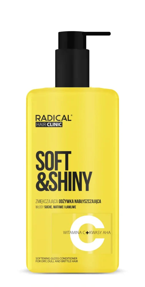 RADICAL HAIR CLINIC Soft & Shiny Softening Shine Conditioner for dry dull and brittle 260 ml - Kosmetika