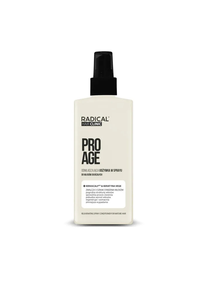 RADICAL Pro Age Rejuvenating Conditioner for Mature Hair Spray Kerascalp & Keratin - Kosmetika