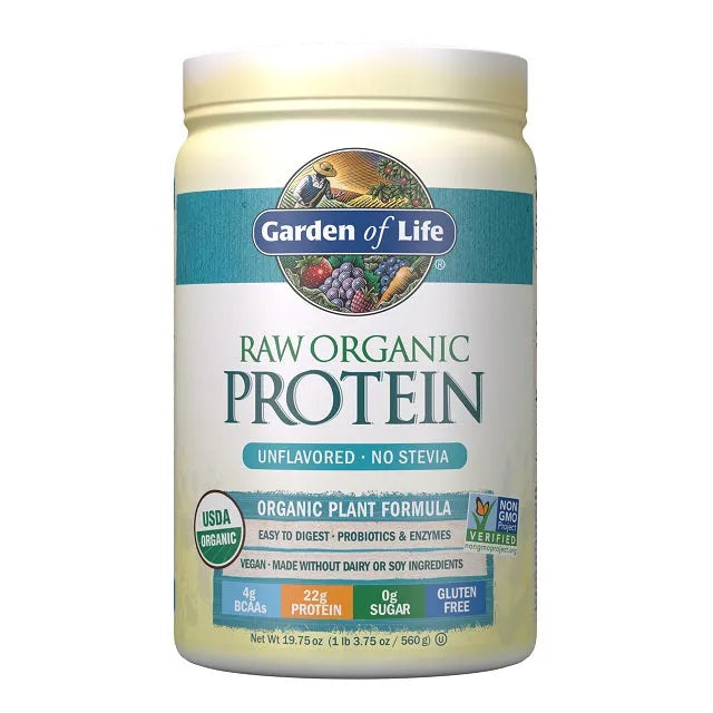 Raw Protein Unflavored - 560g - Garden of Life - Sporto papildai