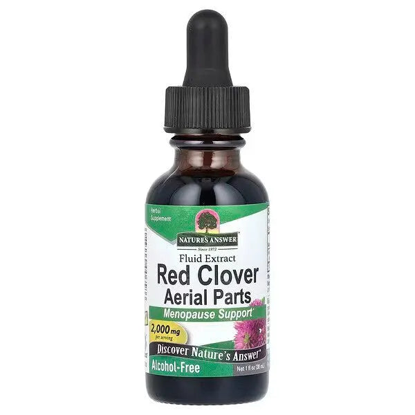 Red Clover Aerial Parts 2000mg - 30 ml. - Nature’s Answer - Papildai