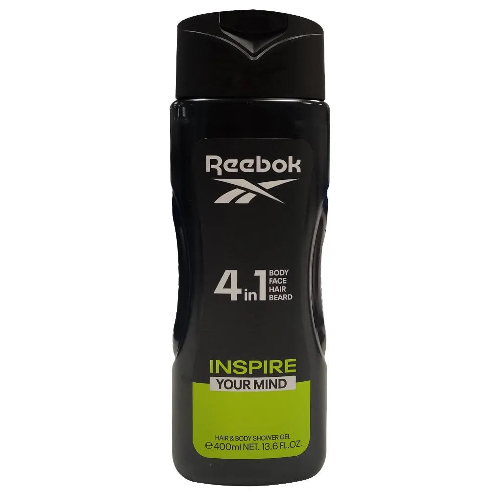 REEBOK Inspire Your Mind 4in1 Vyrų dušo gelis 400 ml - Kosmetika