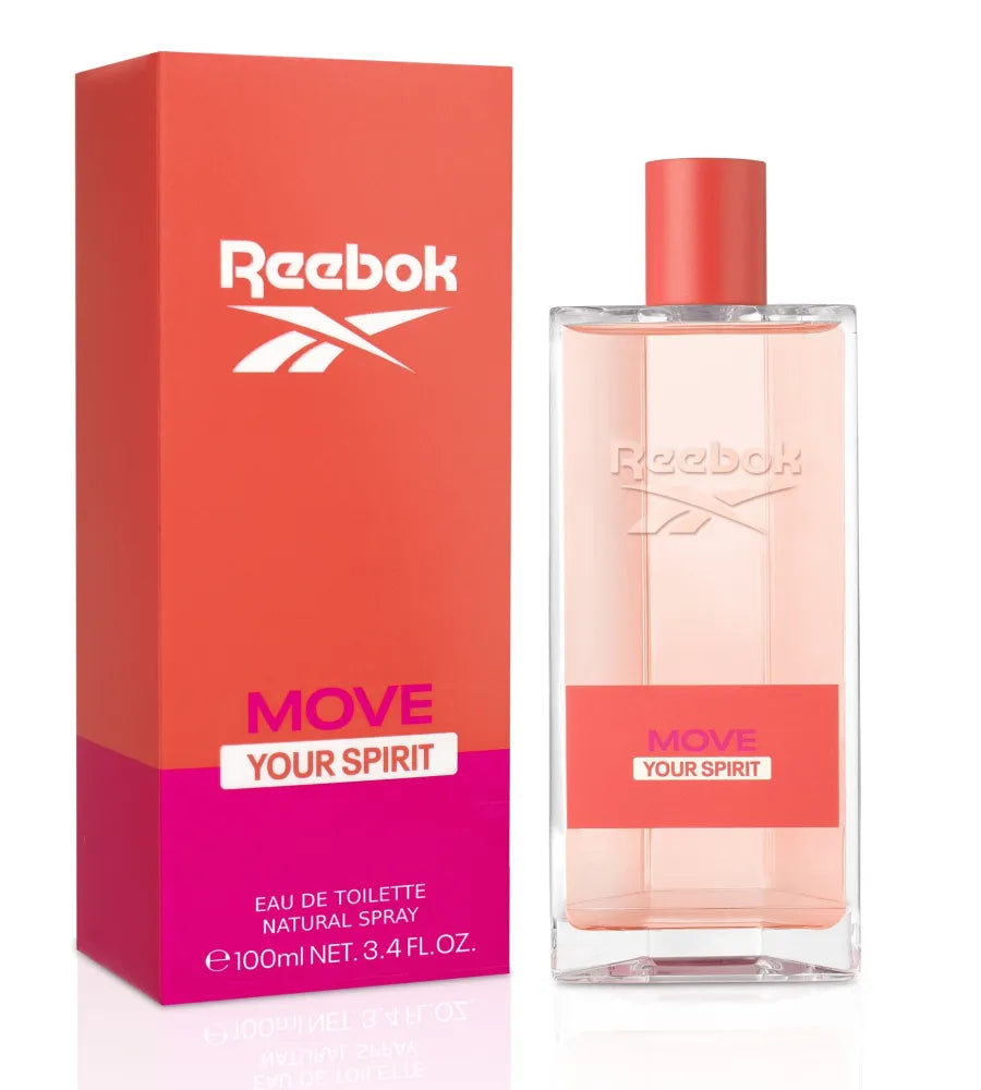REEBOK Move Your Spirit Moteriškas Eau de Toilette 100 ml - Kosmetika