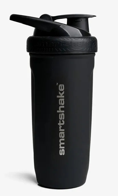 Reforce Stainless Steel Black - 900 ml - SmartShake - Sporto papildai