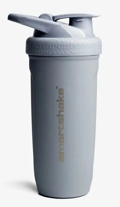 Reforce Stainless Steel Gray - 900 ml - SmartShake - Sporto papildai