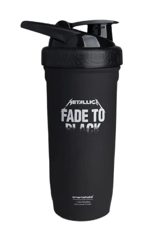 Reforce Stainless Steel - Rock Band Collection Metallica Fade to Black - 900 ml - SmartShake - Sporto papildai