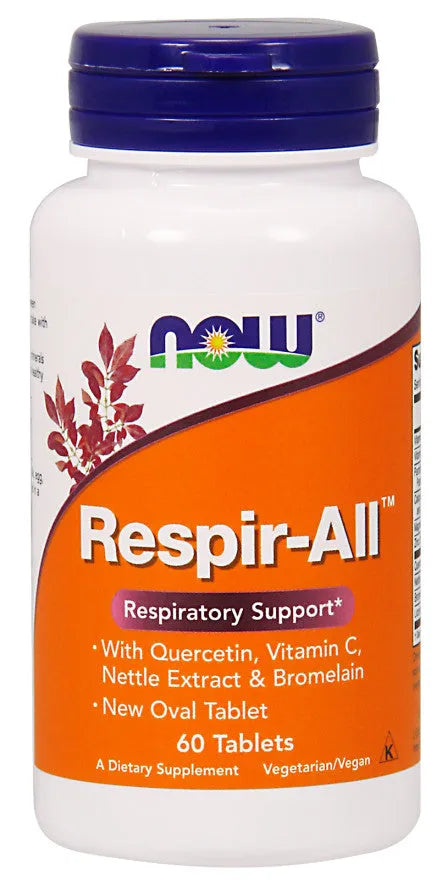 Respir-All Allergy - 60 tablets - NOW Foods - Papildai