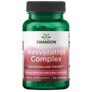 Resveratrol Complex - 180 mg - N60 - Swanson - Papildai