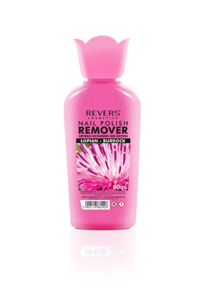 REVERS Acetone-free nagų lako valiklis - Pienė 60ml - Kosmetika