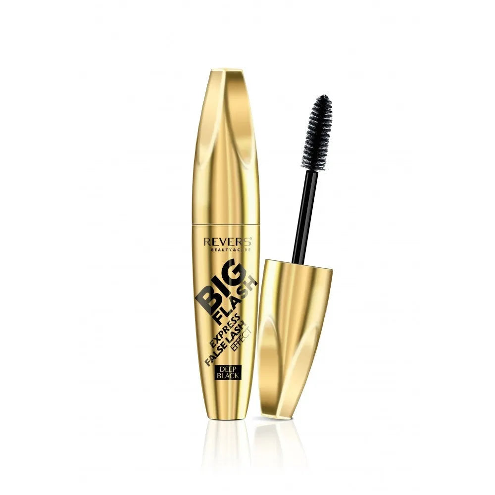 REVERS Big Flash Express False Lash Effect Mascara - gili juoda 12ml - Kosmetika
