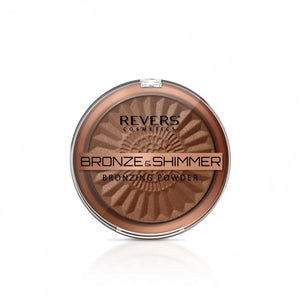 REVERS Bronzing - Illuminating Powder BRONZE & SHIMMER nr. 4 - 9 g - Kosmetika