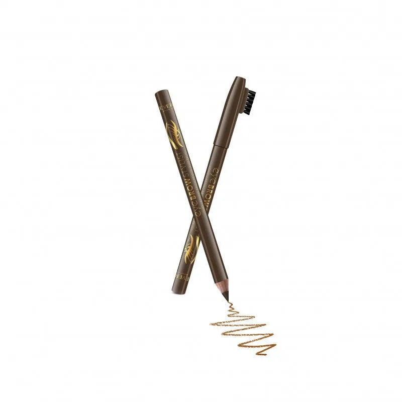 REVERS Eyebrow Pencil with Brush Eye Brow Stylist - tamsiai ruda 1vnt - Kosmetika