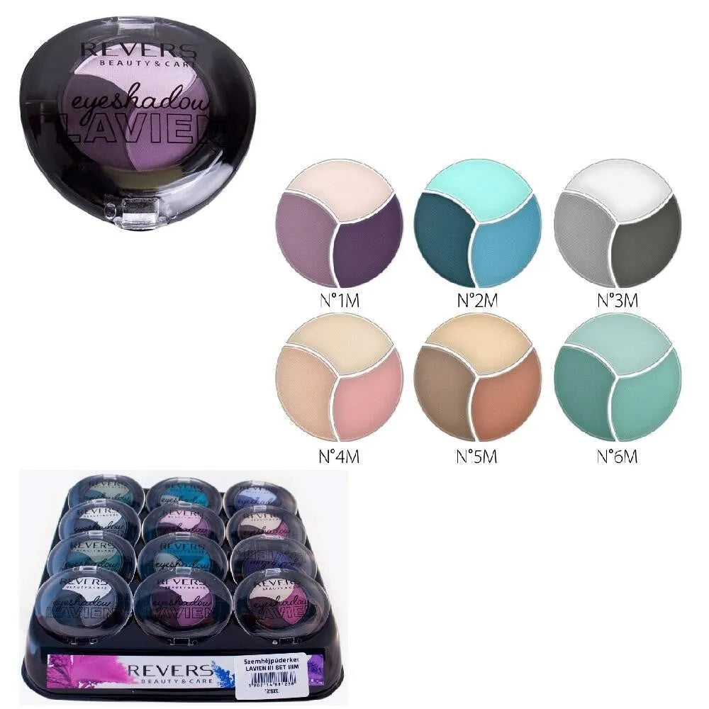 REVERS Lavien Trio Eyeshadow Set III MM - Kosmetika