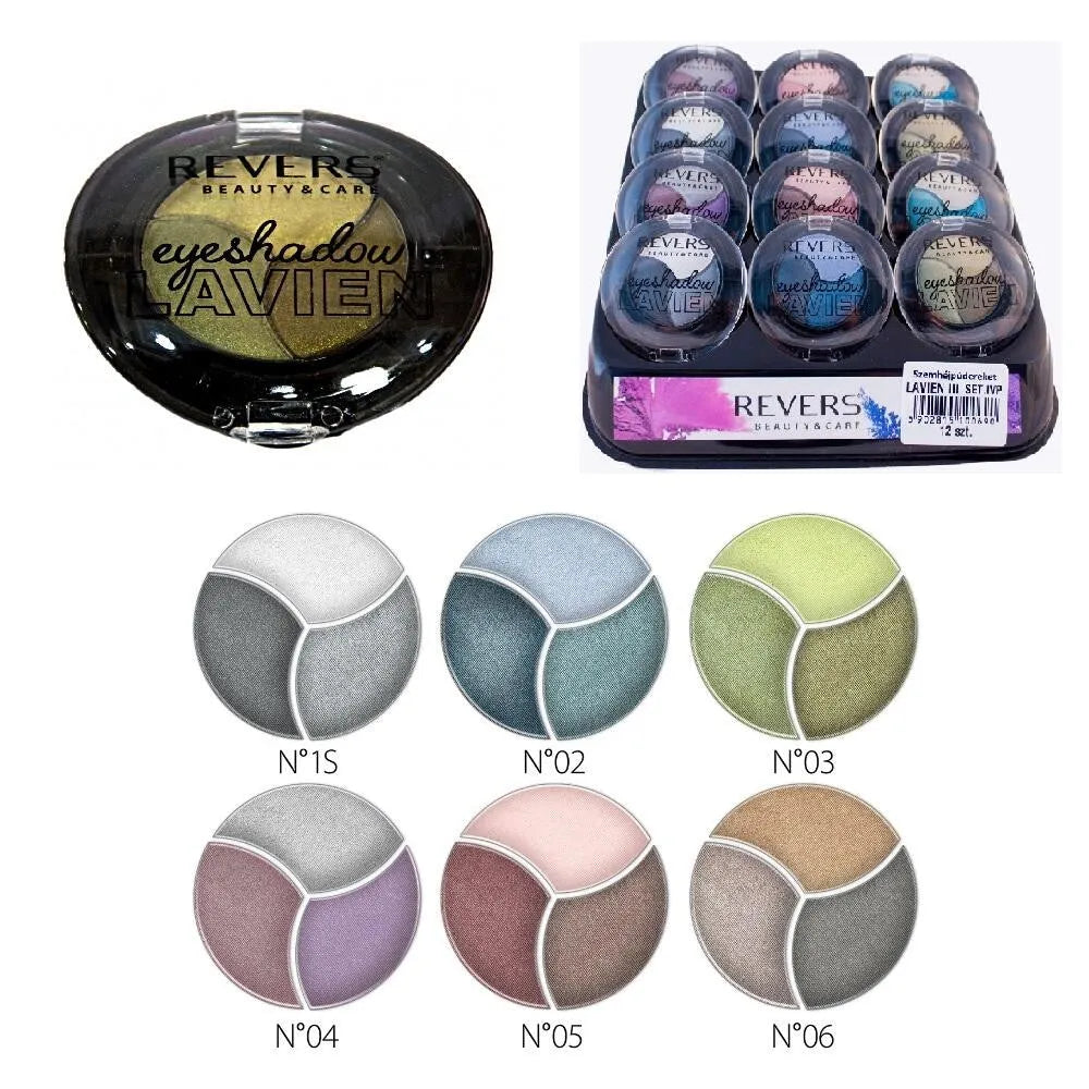 REVERS Lavien Trio Eyeshadow Set IV P MI - Kosmetika