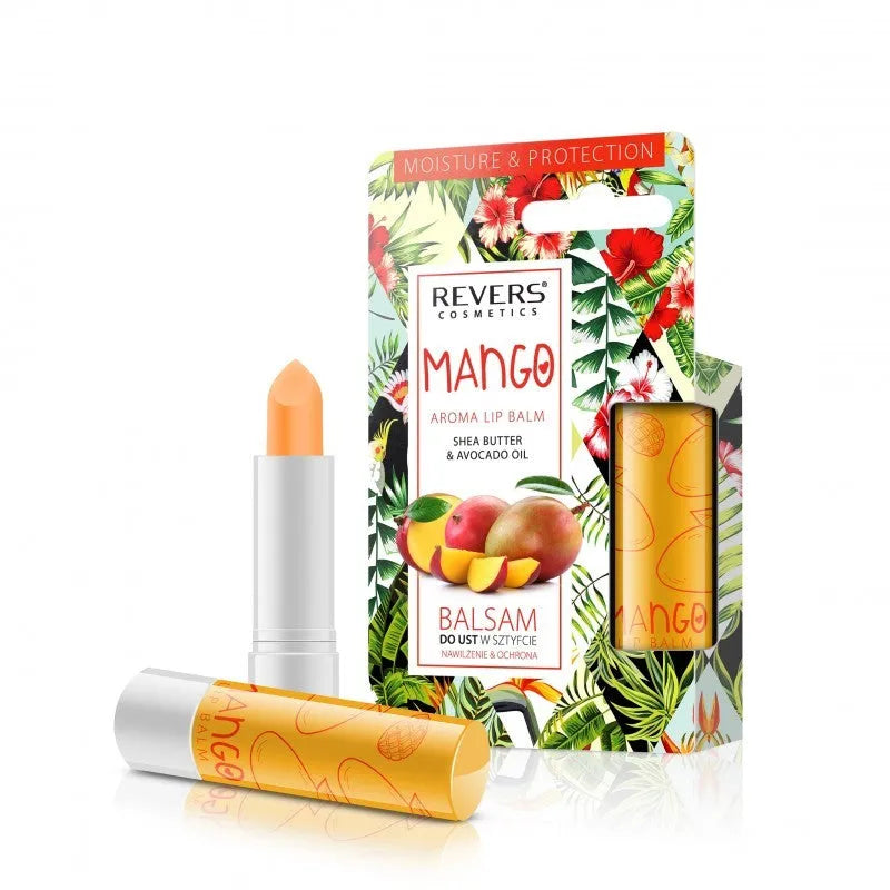 REVERS Lip balm stick drėkinimas & apsauga - Mango 4g - Kosmetika