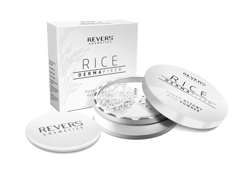 REVERS Rice Powder for Face Ryžių Derma Fiksatorius 15g - Kosmetika