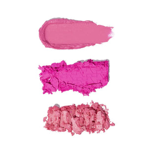 REVOLUTION Icon Hot Pink Flag Blush Palette - Kosmetika