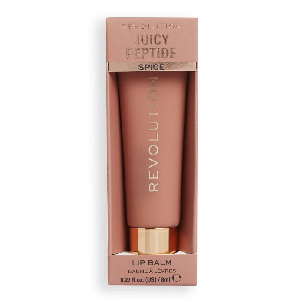 REVOLUTION Juicy Peptide Lūpų Blizgesys Prieskonis 8 ml - Kosmetika
