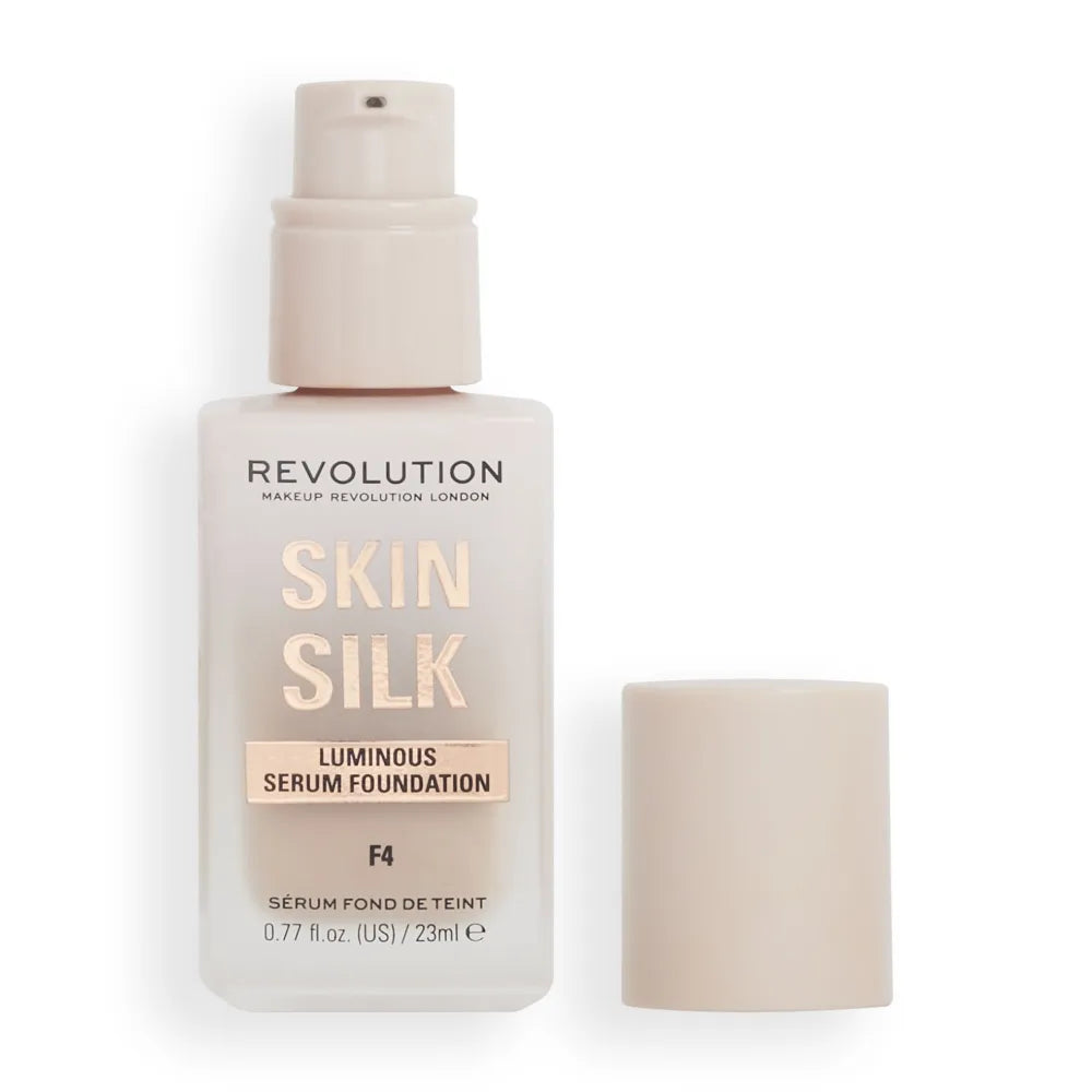 REVOLUTION Skin Silk Serum Foundation veidui F4 - Kosmetika