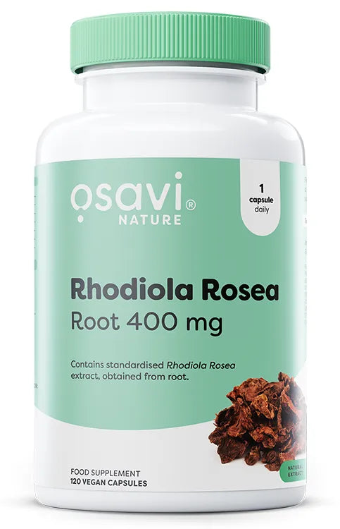 Rhodiola Rosea Root 400mg - 120 vegan caps - Osavi - Papildai