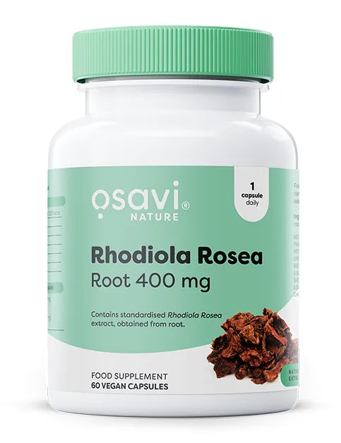 Rhodiola Rosea Root 400mg - 60 vegan caps - Osavi - Papildai