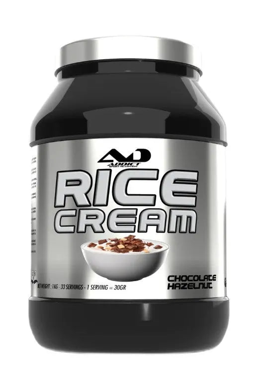 Rice Cream Chocolate Hazelnut - 1000g - Addict Sport Nutrition - Sporto papildai