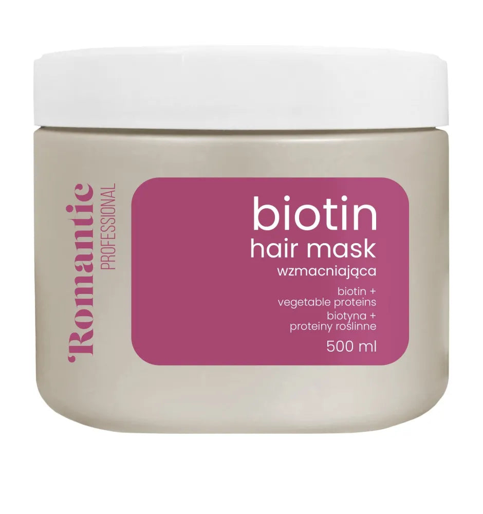 ROMANTIC Biotin Hair Mask 500 ml - Kosmetika