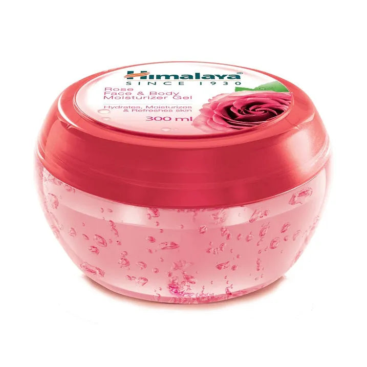 Rose Face & Body Moisturizer Gel - 300 ml - Himalaya - Kosmetika