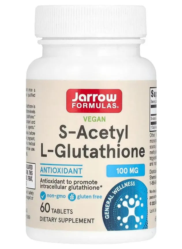 S-Acetyl L-Glutathione 100mg - 60 tabs - Jarrow Formulas - Papildai