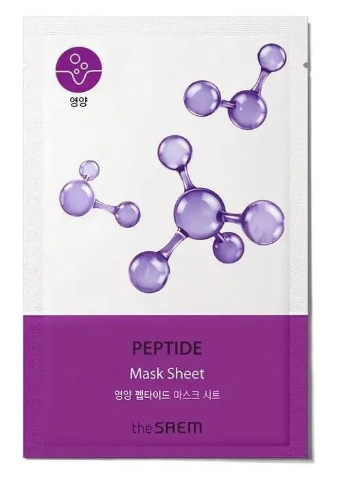 SAEM BIO SOLUTION maitinantis Peptidų lapų kaukė - Kosmetika