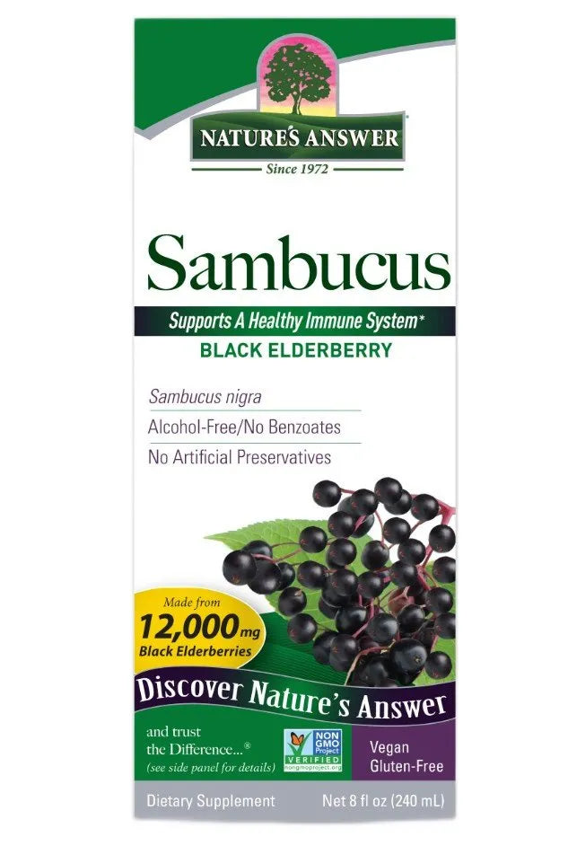 Sambucus - 240 ml. - Nature’s Answer - Papildai
