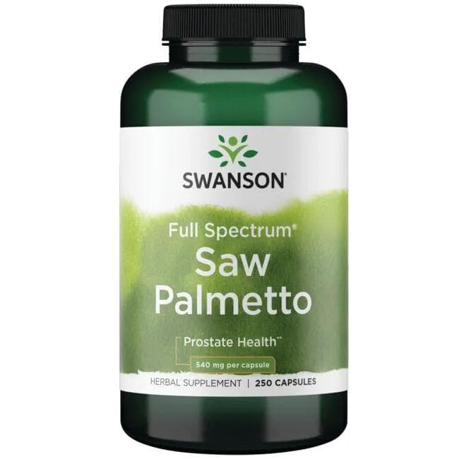 Saw Palmetto - Serenoja - 540 mg - N250 - Swanson - Papildai