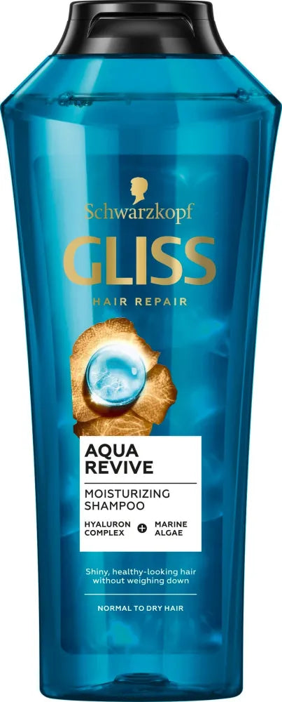 Schwarzkopf Gliss Plaukų atstatymo Aqua Revive 400 ml - Kosmetika