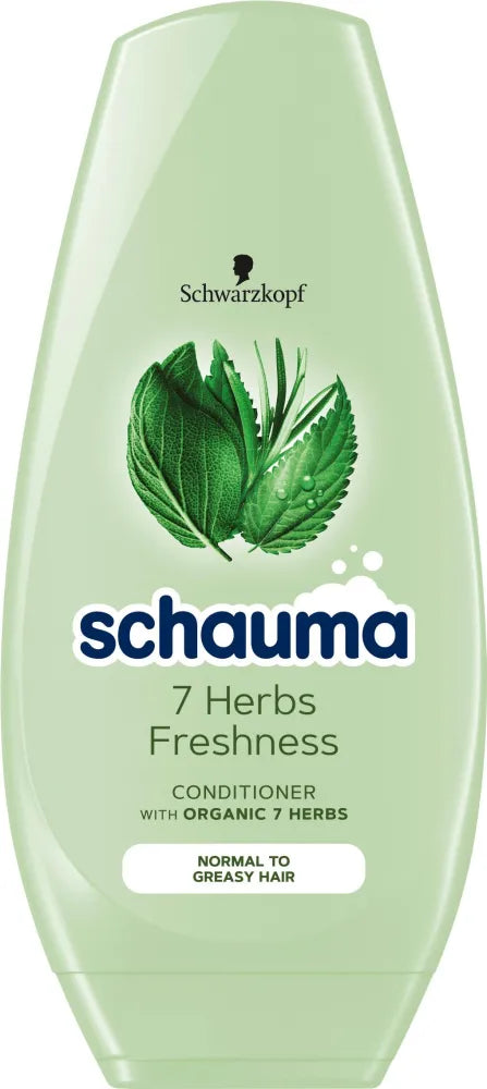 Schwarzkopf Schauma 7 žolelių kondicionierius normaliems ir riebiems plaukams 250ml - Kosmetika
