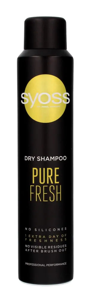 Schwarzkopf Syoss Pure Fresh sausas šampūnas plaukams 200ml - Kosmetika
