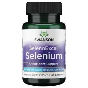 SelenoExcell Selenium - Selenas - 200 mcg - N60 - Swanson - Papildai